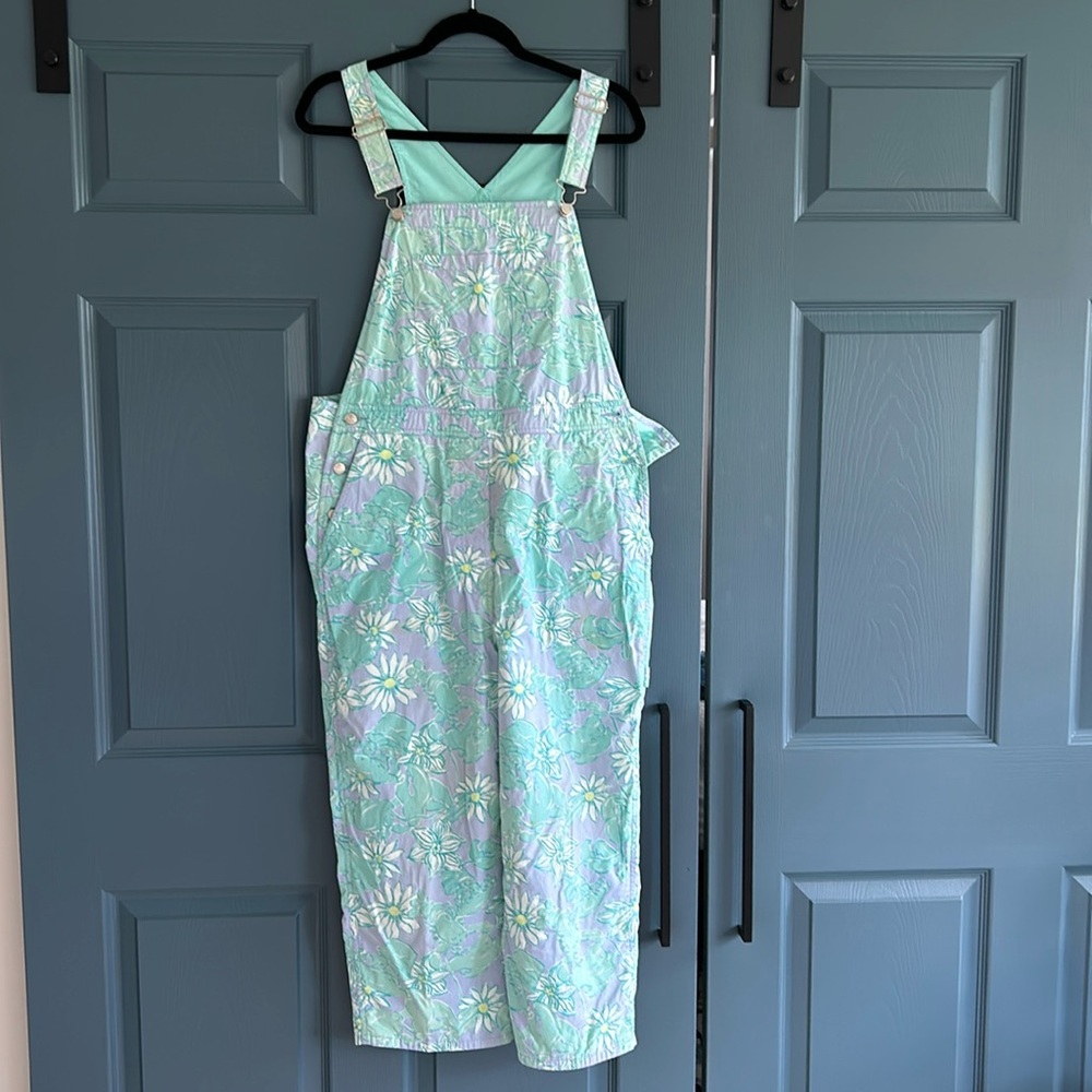 Lilly Pulitzer Floral Overalls Women